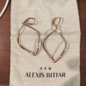 Alexis Bittar sculpted aura tear earrings